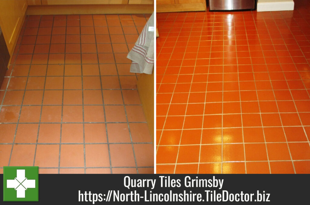 Quarry Tiled Kitchen Floor Cleaning Grimsby