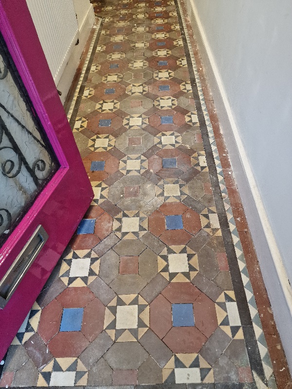 Victorian Floor Before Restoration Scunthorpe