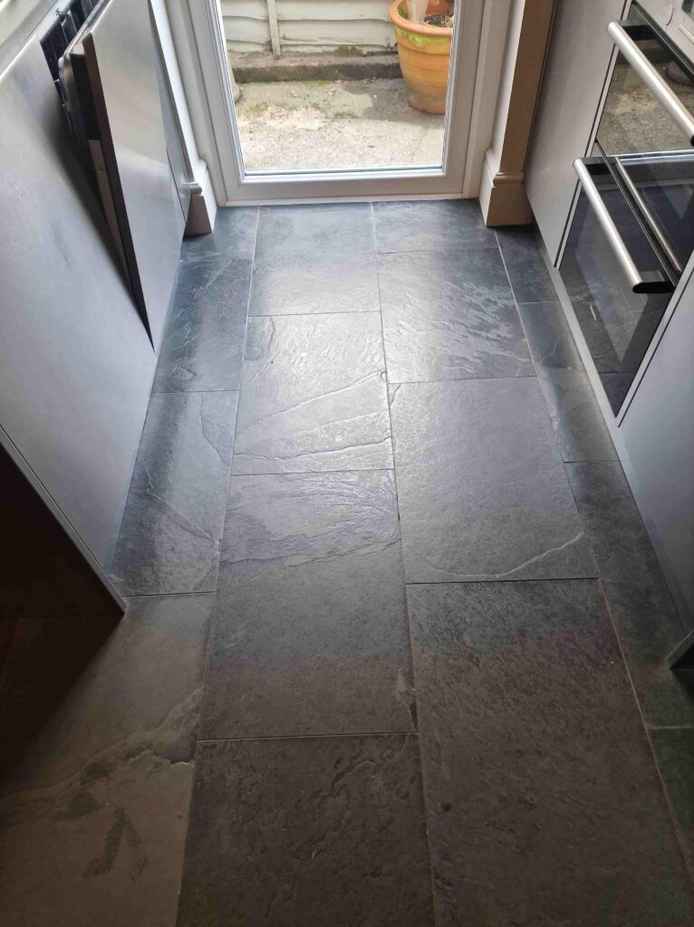 Slate Kitchen Floor Wragby Before Renovation